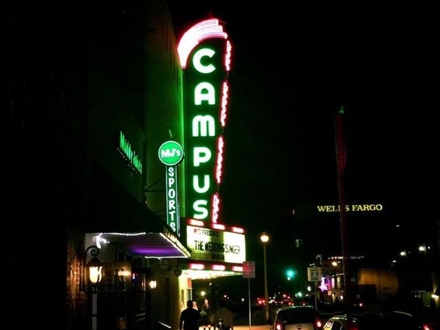 See a show at the Campus Theatre in Denton, a historic venue that hosts plays and film festivals. 