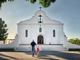 Explore the El Paso Mission Trail to see historic Spanish Colonial-style missions.