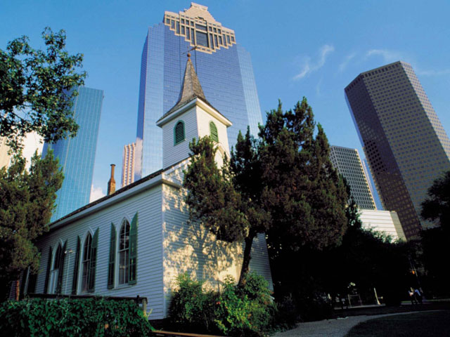 Nestled amidst the towering skyscrapers of downtown Houston, you'll find The Heritage Society - a collection of historic buildings that tell the stories of Houston's earliest days.