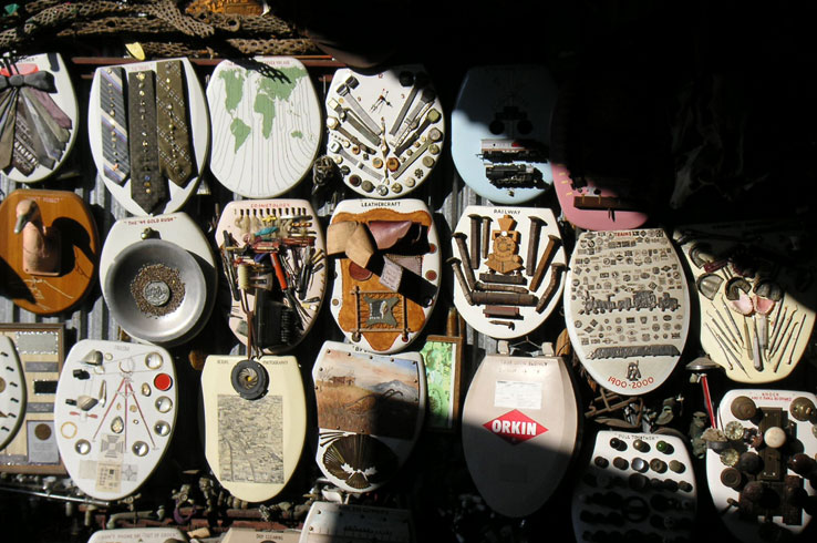 Toilet bowls and lids aren't normally seen as art pieces, but at the Toilet Seat Art Museum in San Antonio they come together gloriously. 