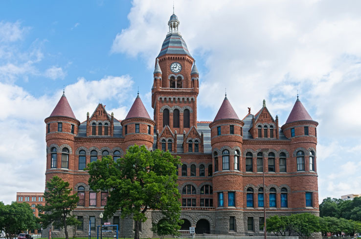 Few structures are as remarkable as the Dallas County Courthouse, now known as the Old Red Museum.