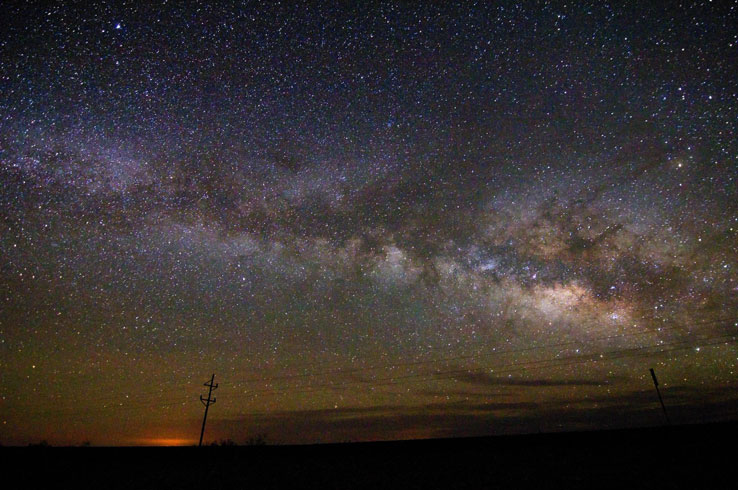 Stargazing in Big Bend is otherworldly. Find a dark spot and gaze out at all the stars of the Milky Way.