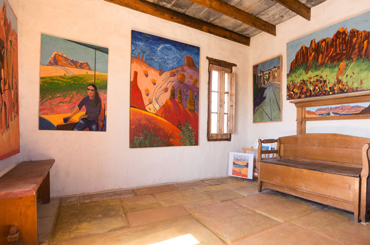 Art galleries in Big Bend can be found from Terlingua to Alpine and Marathon.