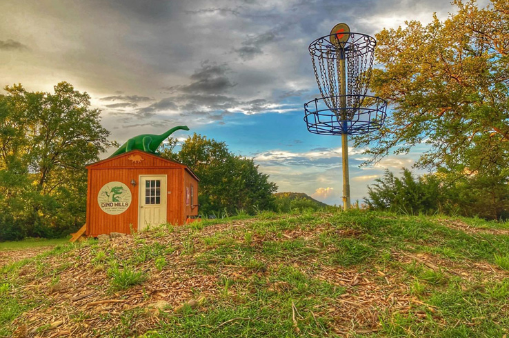 Photo Cred: Dino Hills Disc Golf Farm in Glen Rose, Texas