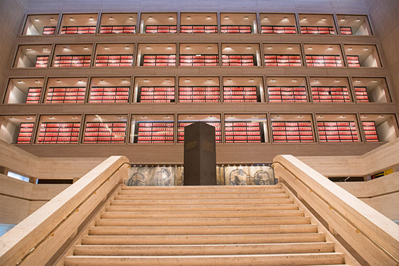 Area at the LBJ Presidential Library