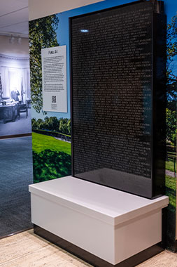 Display at LBJ Presidential Library