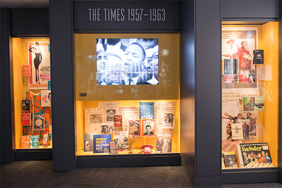 Display at LBJ Presidential Library