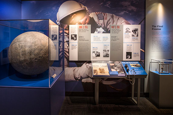 Display at LBJ Presidential Library