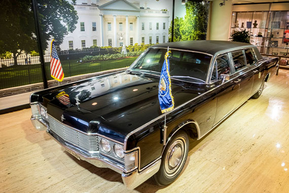 Display at LBJ Presidential Library