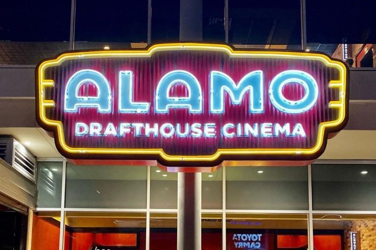 Front of the Alamo Drafthouse