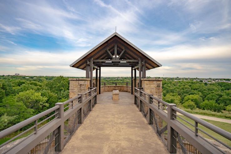Scenic view of Arbor Hills Nature Preserve