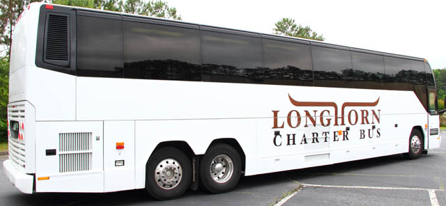 Longhorn Charter Bus