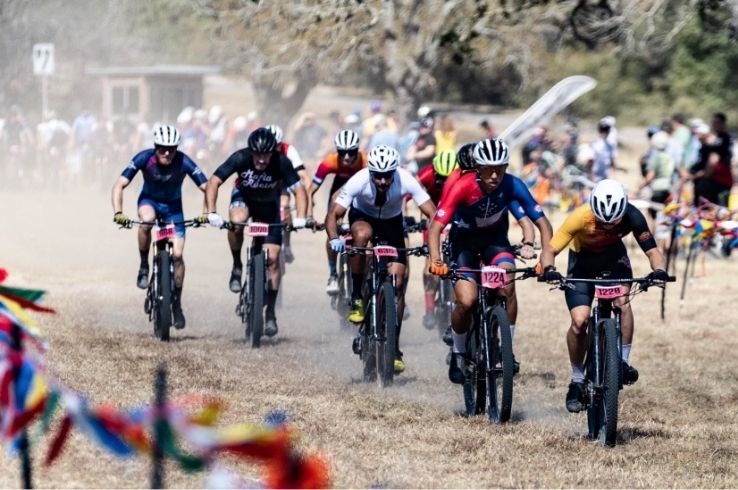 Mountain bike race at the festival