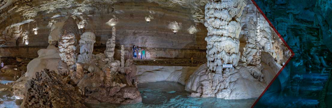 Family at Natural Bridge Caverns