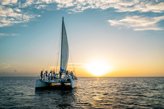 sailing on gulf waters