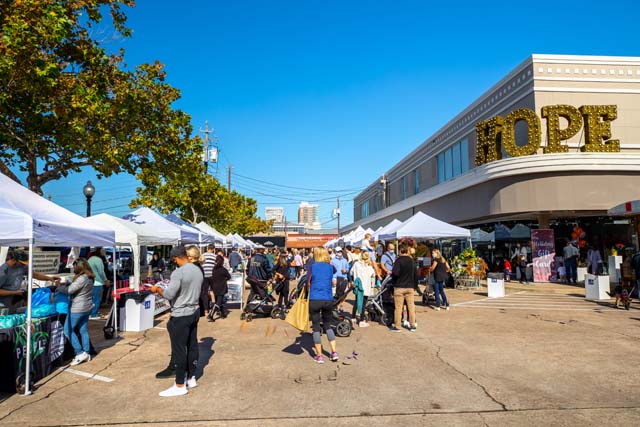 Rice Village in Houston