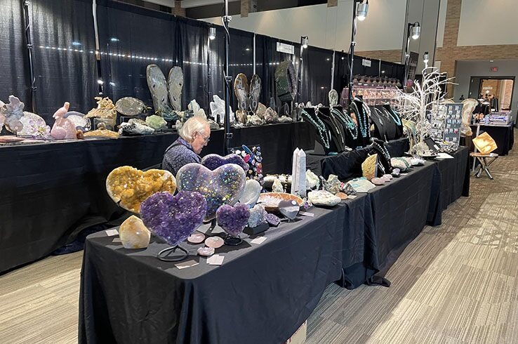 texas mineral fossil show