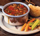 Barbecued Beef and Bean Soup