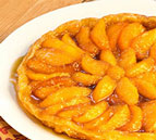 Peach Tart Tatin