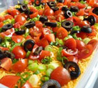 Seven Layer Tex Mex Dip